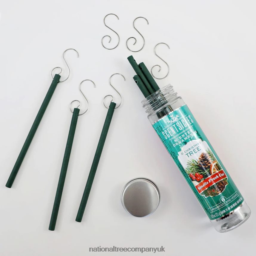 decoration | National Tree Company Scented Ornaments 2- Pack- 6ct Bottle O Christmas Tree Fragrance-Infused Paper Sticks F2L4F542